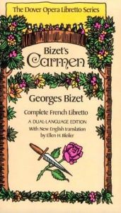 book cover of Bizet's Carmen (Callas, Gedda, Guiot, Massard; Prêtre) by Georges Bizet