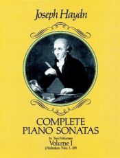 book cover of Complete Piano Sonatas, Vol. I by Franz Joseph Haydn
