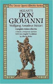 book cover of Mozart's Don Giovanni (Dover opera libretto) by Wolfgang Amadeus Mozart