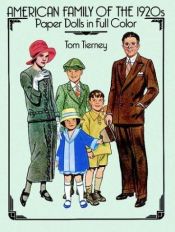 book cover of American family of the 1920s : paper dolls in full color by Tom Tierney