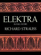 book cover of Elektra Op. 58 by Richard Strauss