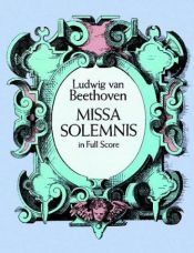 book cover of Missa solemnis : from the Breitkopf & Härtel complete works edition by Ludwig van Beethoven