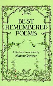 book cover of B070918: Best Remembered Poems by Martin Gardner