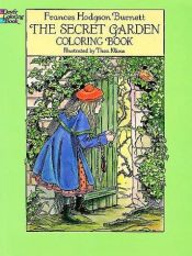 book cover of The Secret Garden Coloring Book by فرانسيس هودسون برنيت
