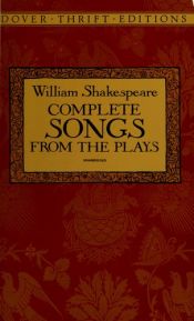 book cover of Complete Songs from the Plays (Thrift Editions) by უილიამ შექსპირი