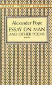 book cover of Essay On Man and other poems by Alexander Pope