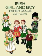 book cover of Irish Girl and Boy Paper Dolls by Kathy Allert