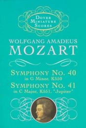 book cover of Symphonies Nos. 40 & 41 (Dover Miniature Scores) by Wolfgang Amadeus Mozart
