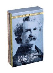 book cover of Best Works of Mark Twain: Four Volumes by 마크 트웨인