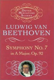 book cover of Symphony No 7 by Ludwig van Beethoven