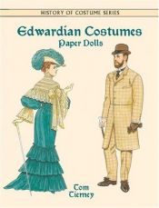 book cover of Edwardian Costumes Paper Dolls by Tom Tierney