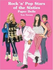 book cover of Rock'n'Pop Stars of the Sixties Paper Dolls by Tom Tierney