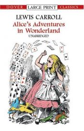 book cover of Alice's Adventure in Wonderland by Lewis Carroll