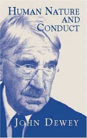 book cover of Human nature and conduct by John Dewey