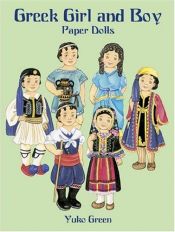 book cover of Greek Girl and Boy Paper Dolls by Yuko Green