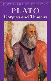 book cover of Gorgias and Timaeus by プラトン