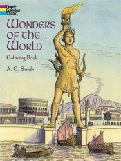 book cover of Wonders of the World Coloring Book (Dover Coloring Books) by A. G. Smith