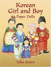 book cover of Korean Girl and Boy Paper Dolls by Yuko Green