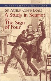 book cover of A Study in Scarlet and The Sign of Four by Артур Конан Дойль