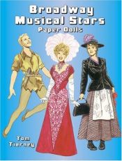 book cover of Broadway Musical Stars Paper Dolls by Tom Tierney