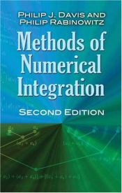 book cover of Methods of Numerical Integration by Philip J. Davis