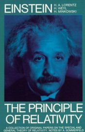 book cover of Das Relativitätsprinzip. Eine Sammlung von Abhandlungen. by Albert Einstein