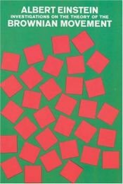 book cover of 布朗運動考察 by 阿爾伯特·愛因斯坦