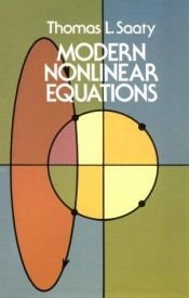 book cover of Modern Nonlinear Equations by Thomas L. Saaty