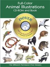 book cover of Full-Color Animal Illustrations CD-ROM and Book (Dover Pictorial Archives) by Dover
