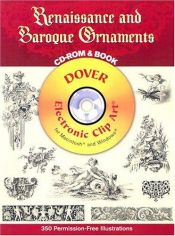 book cover of Renaissance and Baroque Ornaments CD-ROM and Book (Dover Electronic Clip Art) by Dover