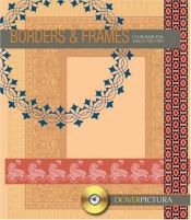 book cover of Borders and Frames (CD Rom & Book) by Dover