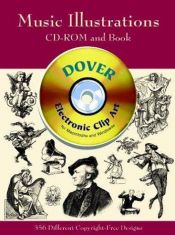 book cover of Music Illustrations (Dover Electronic Clip Art) (CD-ROM and Book) by Dover