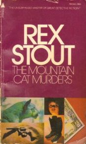 book cover of Mountain Cat by Rex Stout