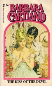 book cover of The Kiss of the Devil by Barbara Cartland