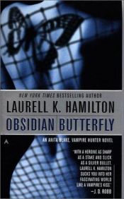 book cover of Obsidian Butterfly by Лорел Гамильтон