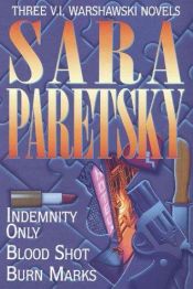 book cover of Three complete novels by Sara Paretsky