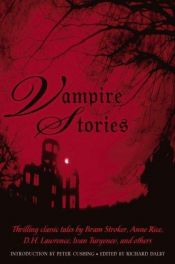 book cover of Vampire stories by Anthology Fiction