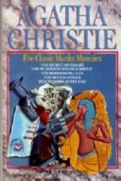 book cover of Agatha Christie, five classic murder mysteries by Ագաթա Քրիստի