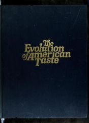 book cover of The Evolution of American Taste by William Peirce Randel