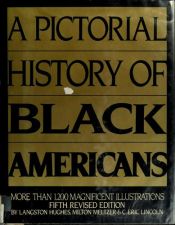 book cover of Pictorial History of Black Americans by Langston Hughes