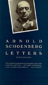 book cover of Letters by Arnold Schoenberg
