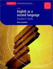 book cover of English as a Second Language: IGCSE Teacher's Book (Cambridge International Examinations) by Bob Glover|Marian Cox|Peter Lucantoni