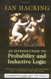 book cover of An Introduction to Probability and Inductive Logic by イアン・ハッキング