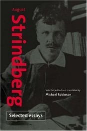 book cover of August Strindberg: Selected Essays by August Strindberg