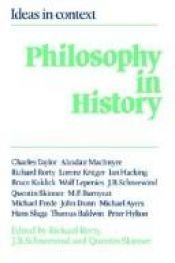 book cover of Philosophy in history : essays on the historiography of philosophy by Richard Rorty