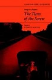 book cover of Benjamin Britten: The Turn of the Screw (Cambridge Opera Handbooks) by Benjamin Britten