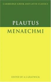 book cover of Menaechmi by Plautus