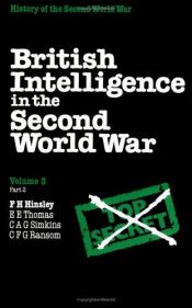 book cover of BRITISH INTELLIGENCE IN THE SECOND WORLD WAR, VOLUME III PART I, ITS INFLUENCE ON STRATEGY AND OPERATIONS by Sir F. H. Hinsley