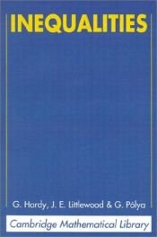 book cover of Inequalities (Cambridge Mathematical Library) by Годфри Харолд Харди