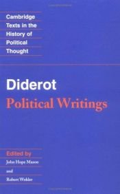 book cover of Diderot: Political Writings (Cambridge Texts in the History of Political Thought) by Дені Дідро